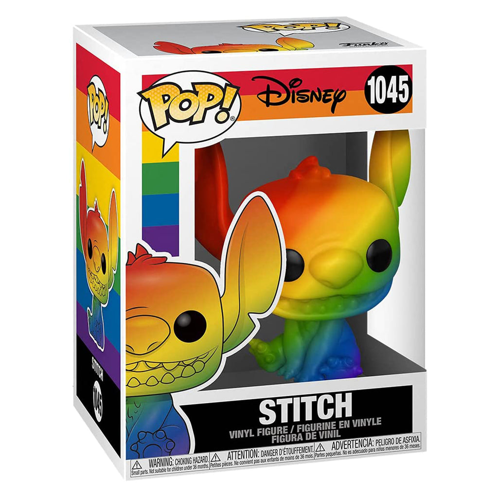 Funko Disney Pride POP Stitch Rainbow Vinyl Figure
