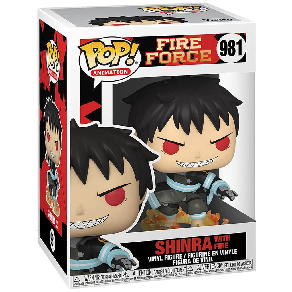 Funko Fire Force POP Shinra With Fire Figure