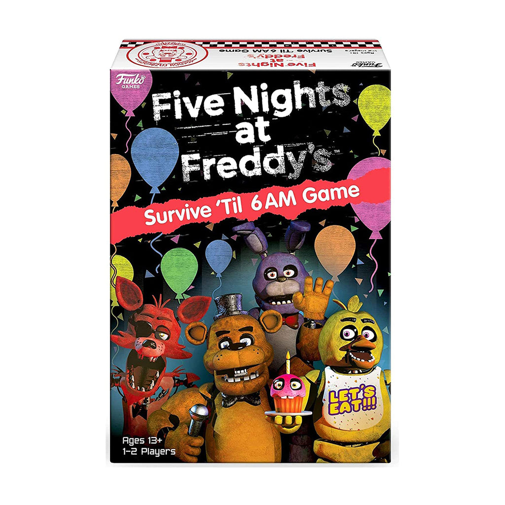 Funko Five Nights At Freddy's Survive 'Til 6 Am Board Game