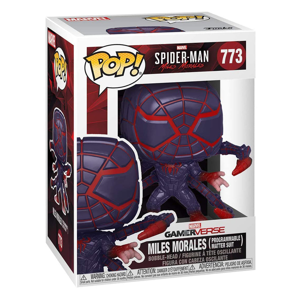 Funko Games Spider-Man Miles Morales Programmable Matter Suit Vinyl Figure