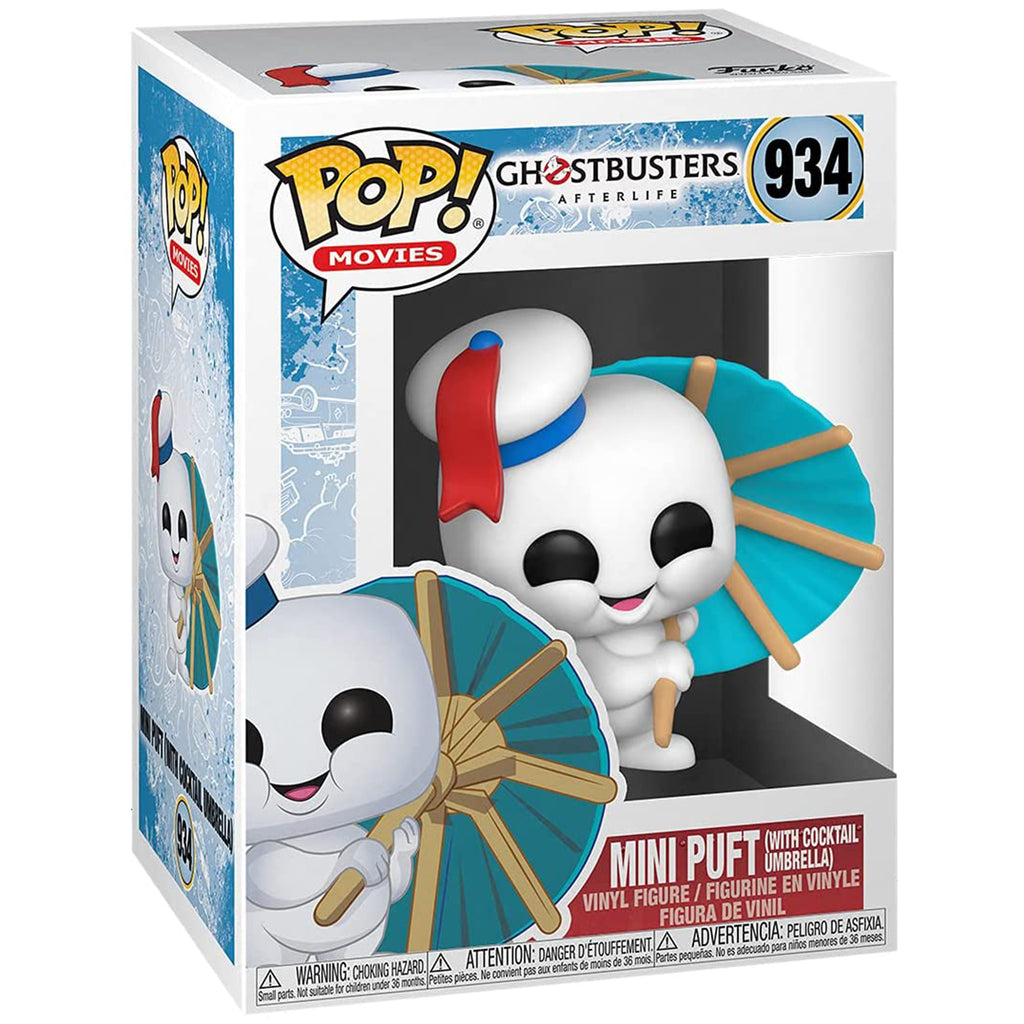 Funko Ghostbusters Afterlife POP Mini Puft With Cocktail Umbrella Vinyl Figure
