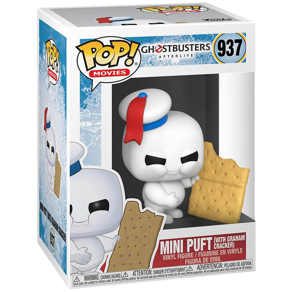Funko Ghostbusters Afterlife POP Mini Puft With Graham Cracker Vinyl Figure