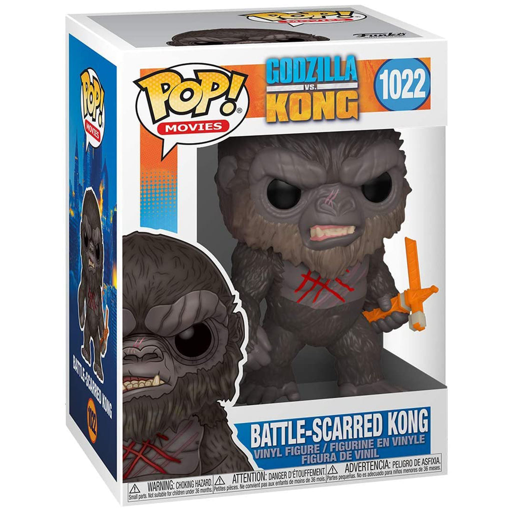 Funko Godzilla Vs King Kong POP Battle Scared Kong Figure