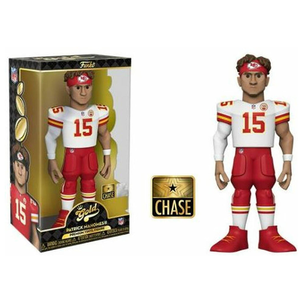 Funko Gold NFL Kansas City Chiefs Patrick Mahomes 12 Inch Vinyl Figure CHASE VERSION