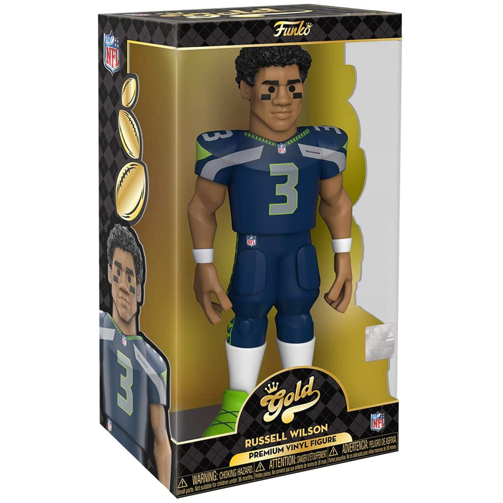 Funko Gold NFL Seattle Seahawks Russell Wilson 12 Inch Vinyl Figure