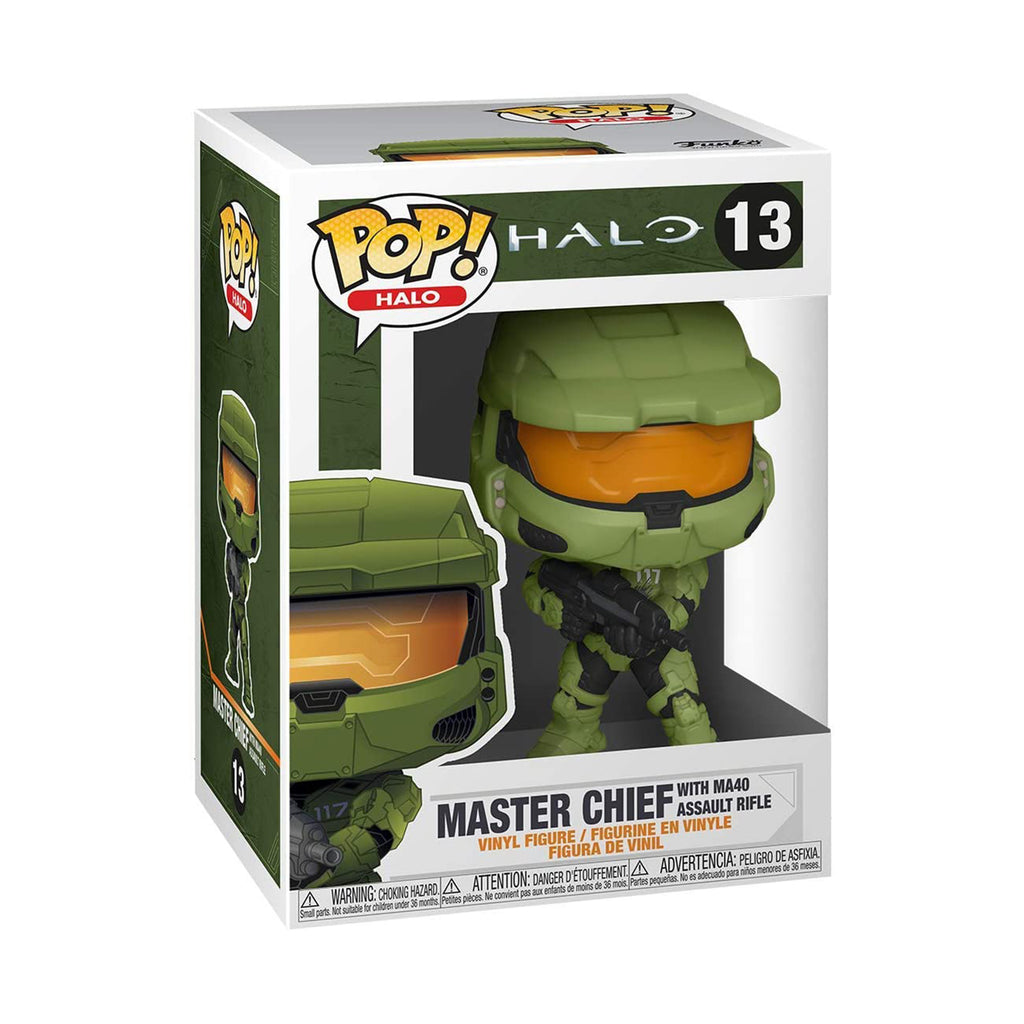 Funko Halo POP Master Chief With MA40 Rifle Vinyl Figure