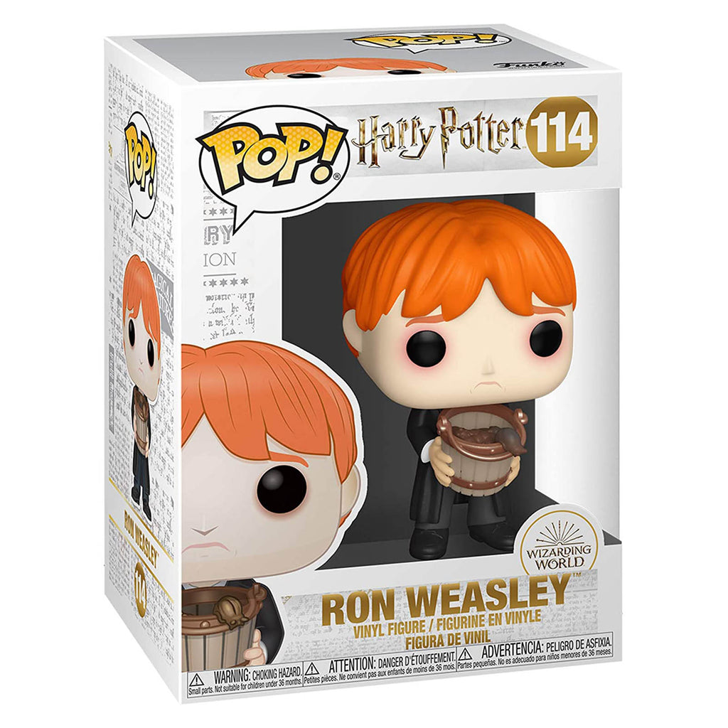 Funko Harry Potter POP Ron Weasley Slugs Bucket Vinyl Figure