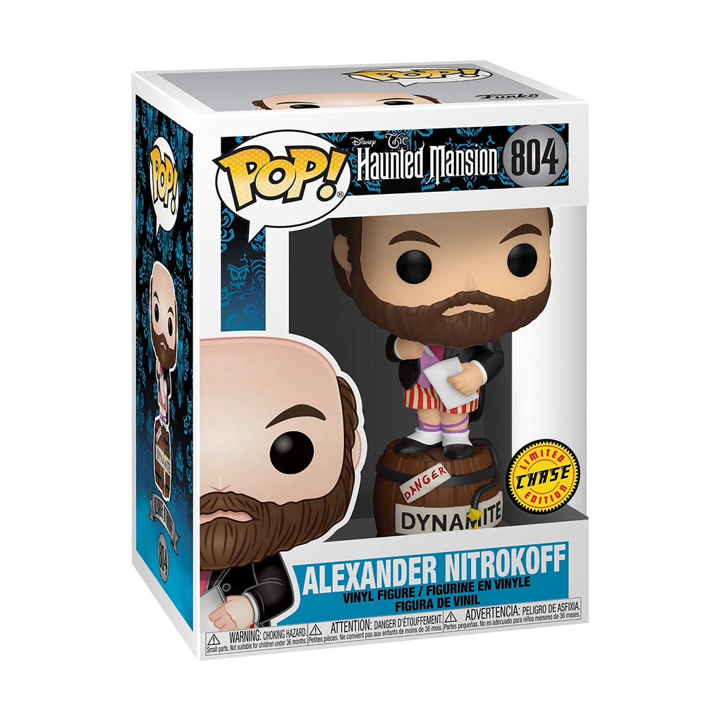 Funko Haunted Mansion POP Alexander Nitrokoff Vinyl Figure CHASE VERSION