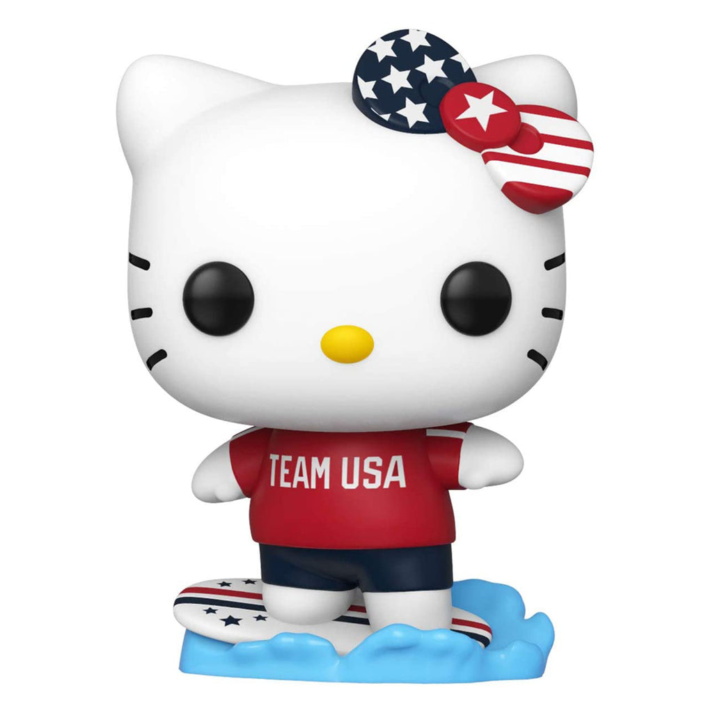 Funko Hello Kitty Team USA POP Hello Kitty Surfing Figure