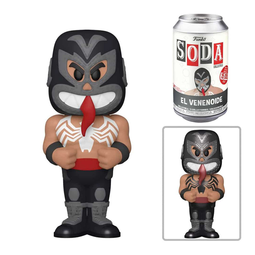 Funko Luchadores Soda El Venenoide Venom Vinyl Figure