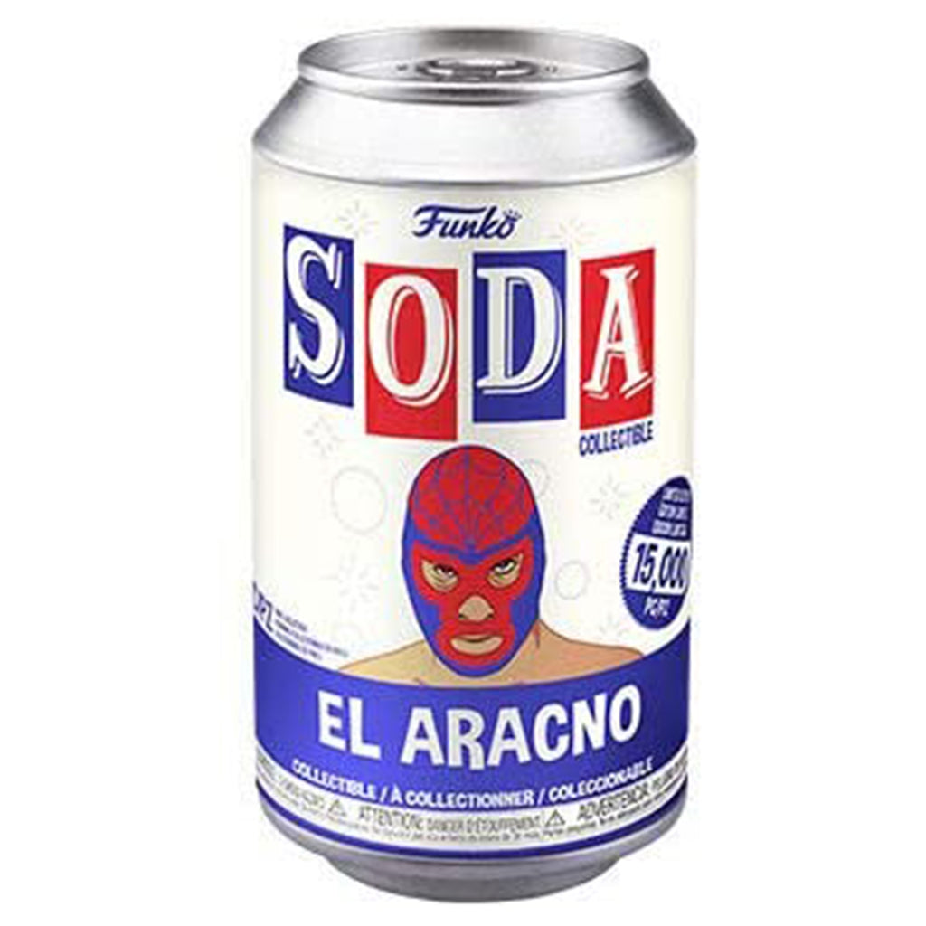 Funko Lunadores El Aracno Soda Spider-man Vinyl Figure