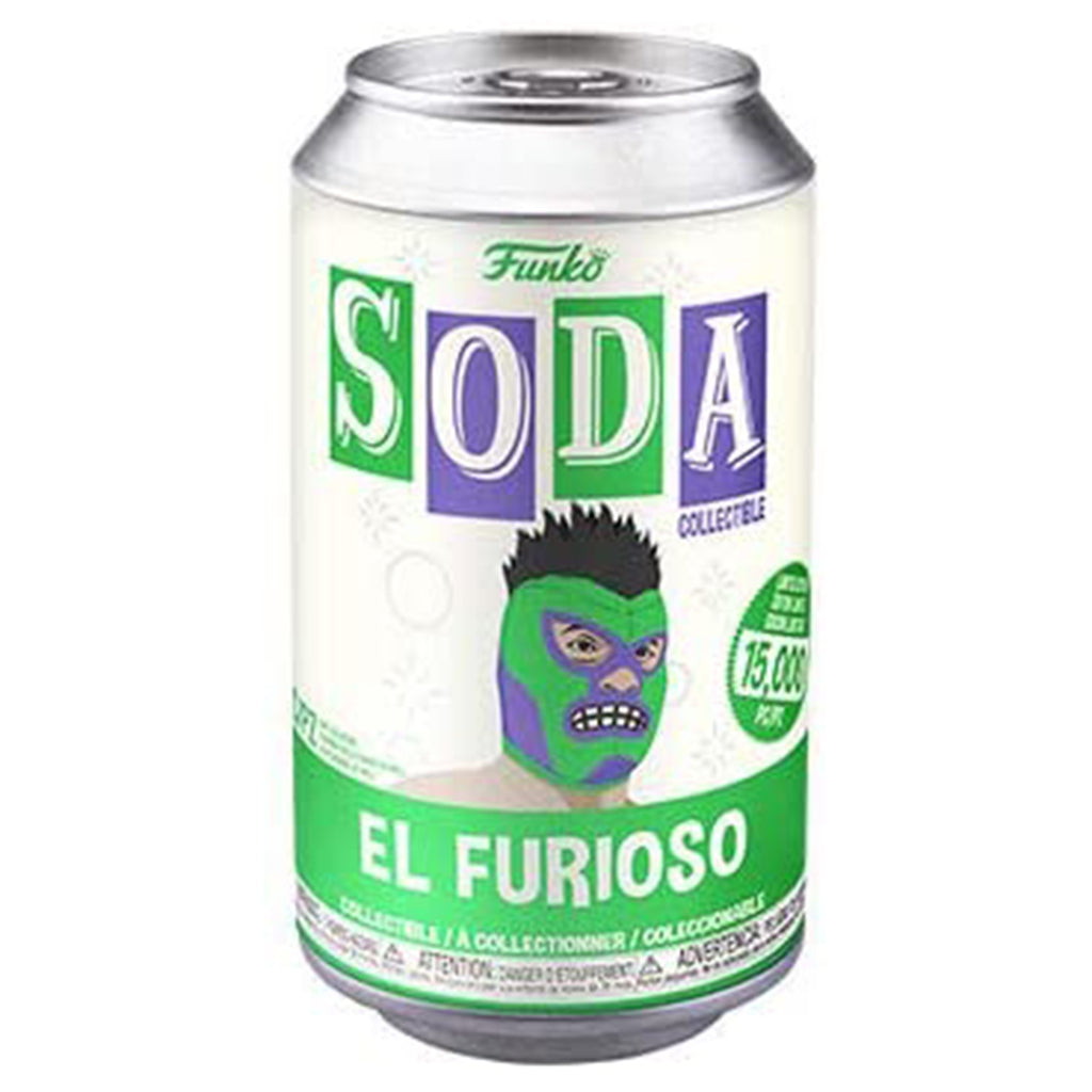 Funko Lunadores Soda El Furioso Hulk Vinyl Figure