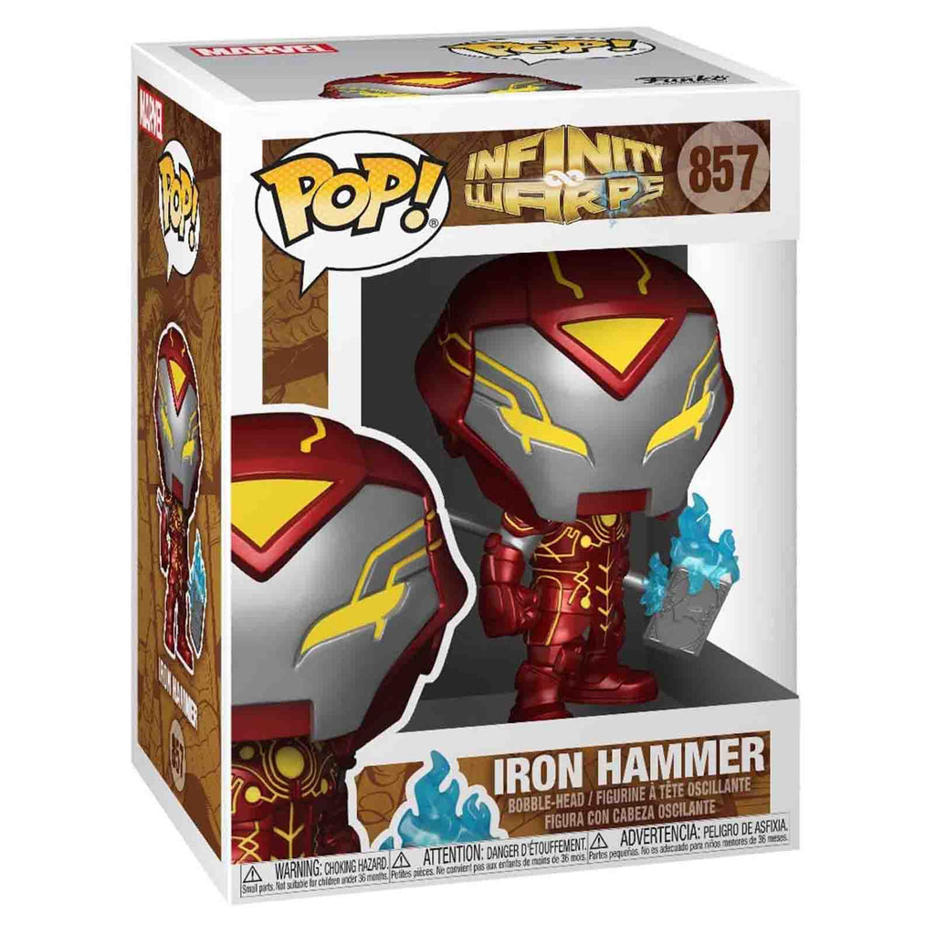 Funko Marvel Infinity Warps POP Iron Hammer Vinyl Figure