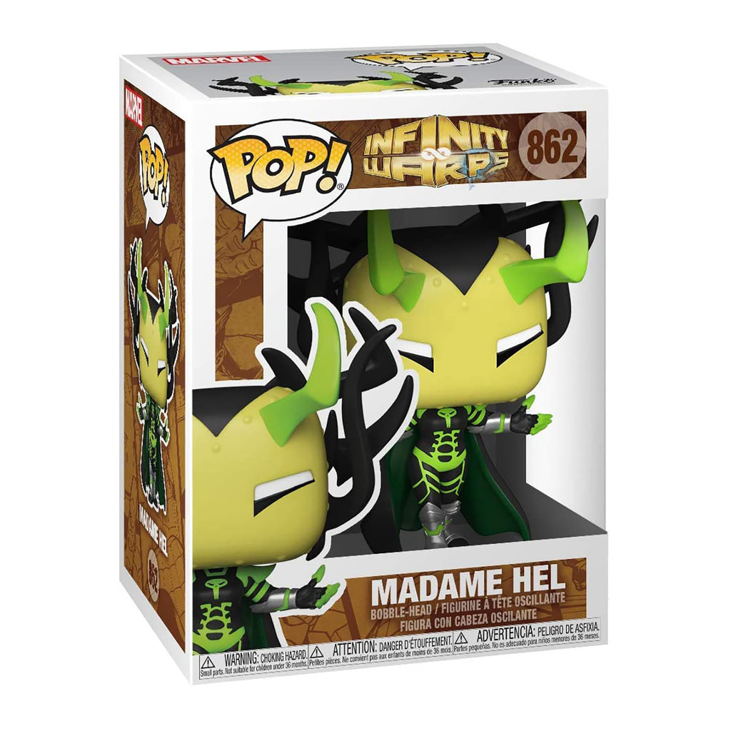 Funko Marvel Infinity Warps POP Madame Hel Vinyl Figure