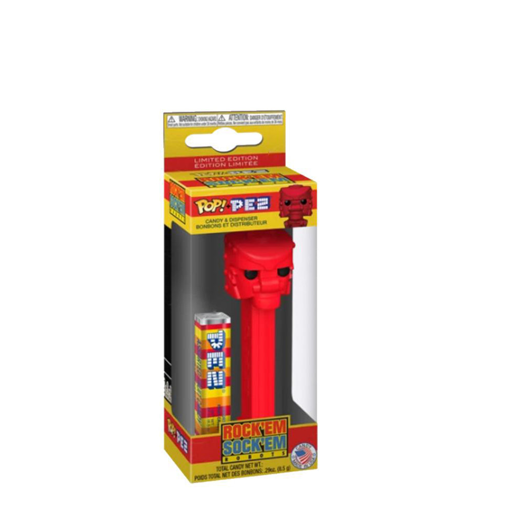 Funko Mattel Rock'Em Sock'Em Robots POP PEZ Red Dispenser