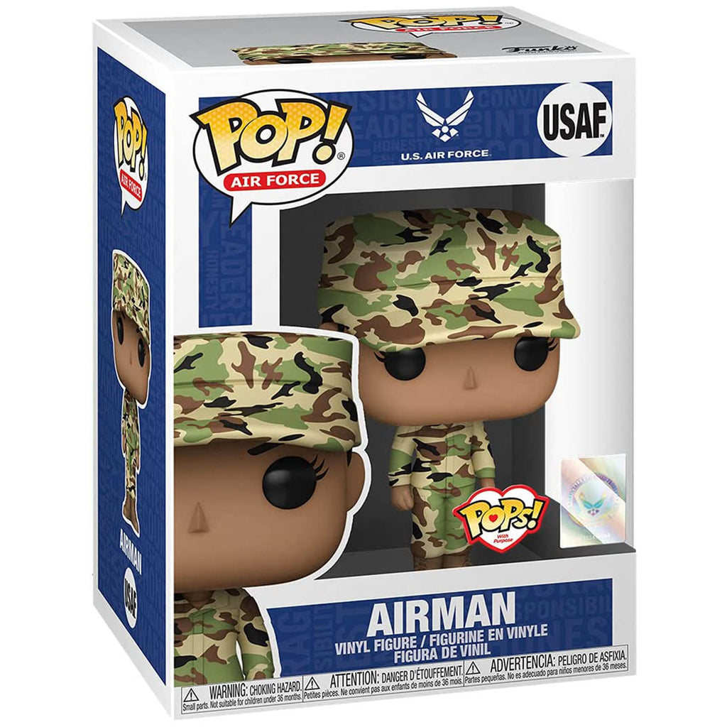 Funko Military Pop Air Force Airman Female Vinyl Figure