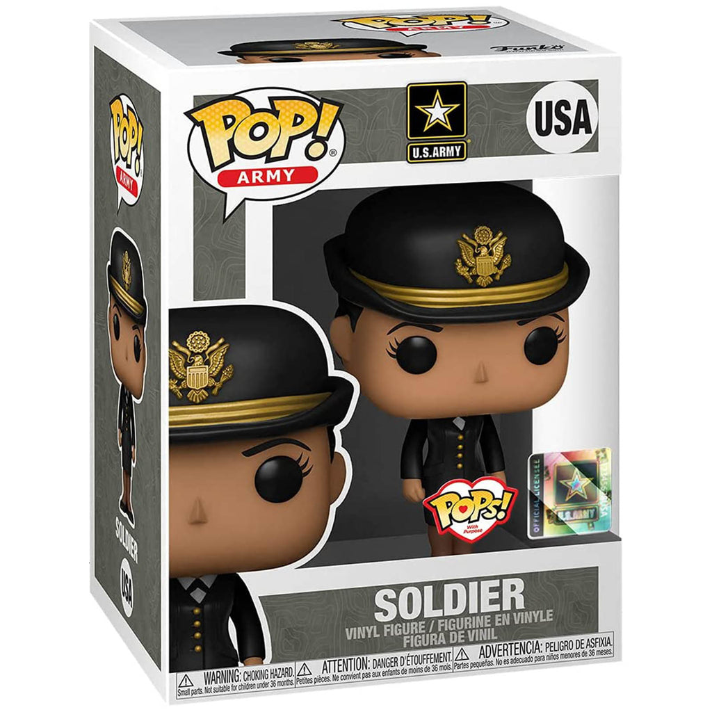 Funko Military Pop Army Female Soldier Vinyl Figure