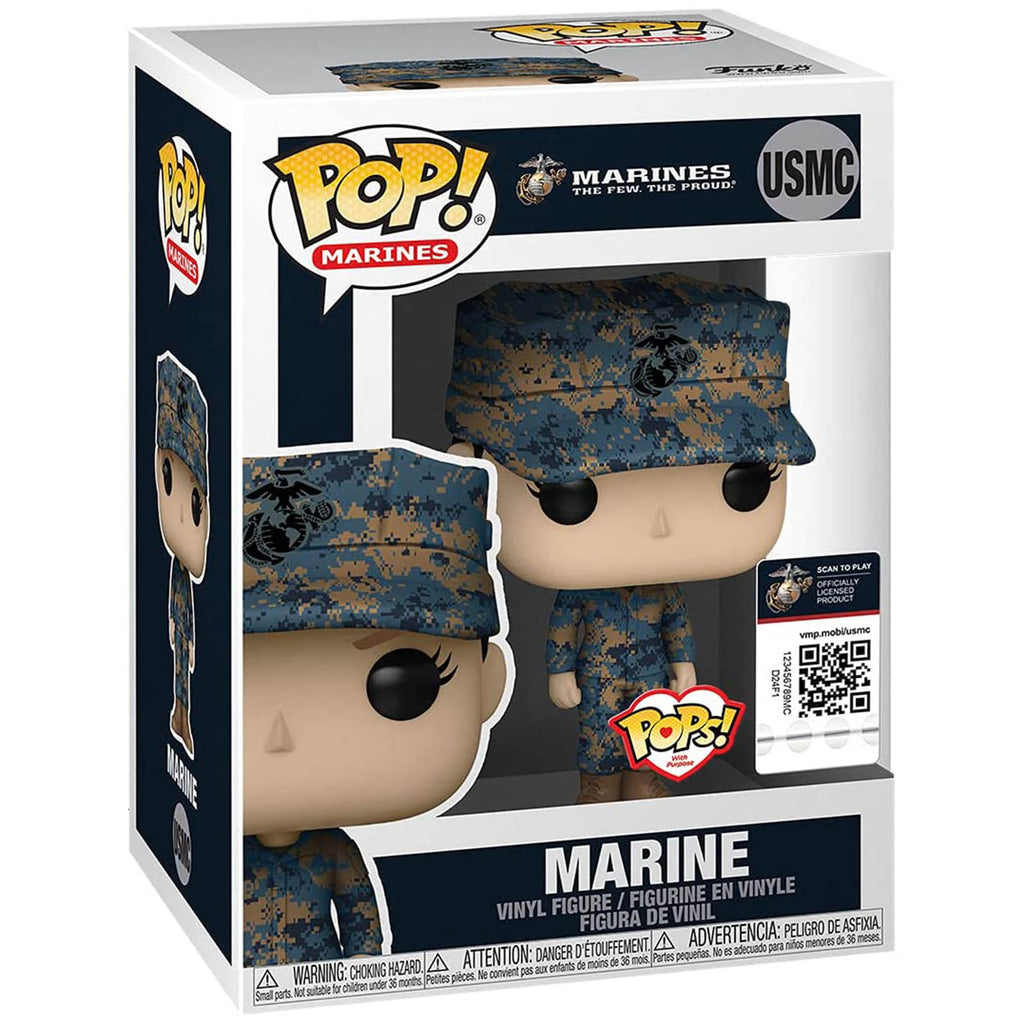 Funko Military Pop Marine Female Vinyl Figure