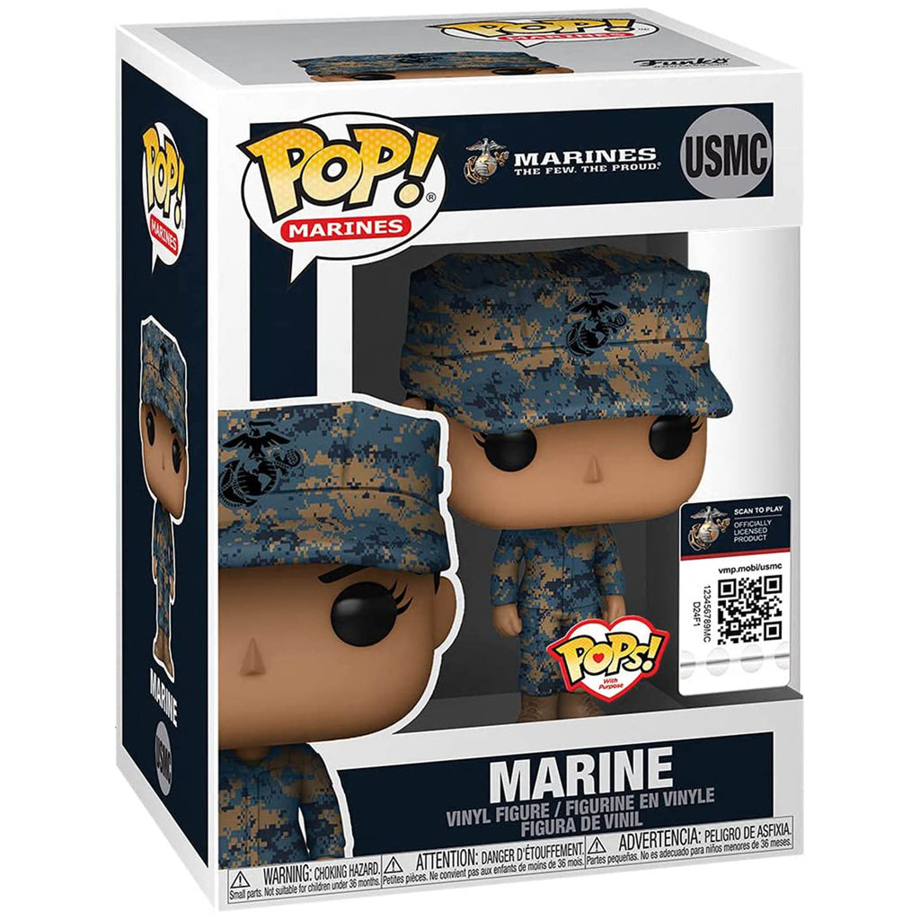 Funko Military Pop Marine Female Vinyl Figure
