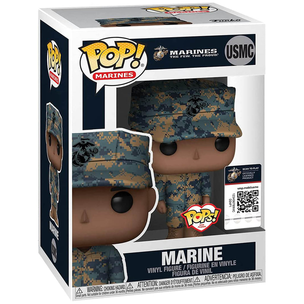 Funko Military Pop Marine Male Vinyl Figure