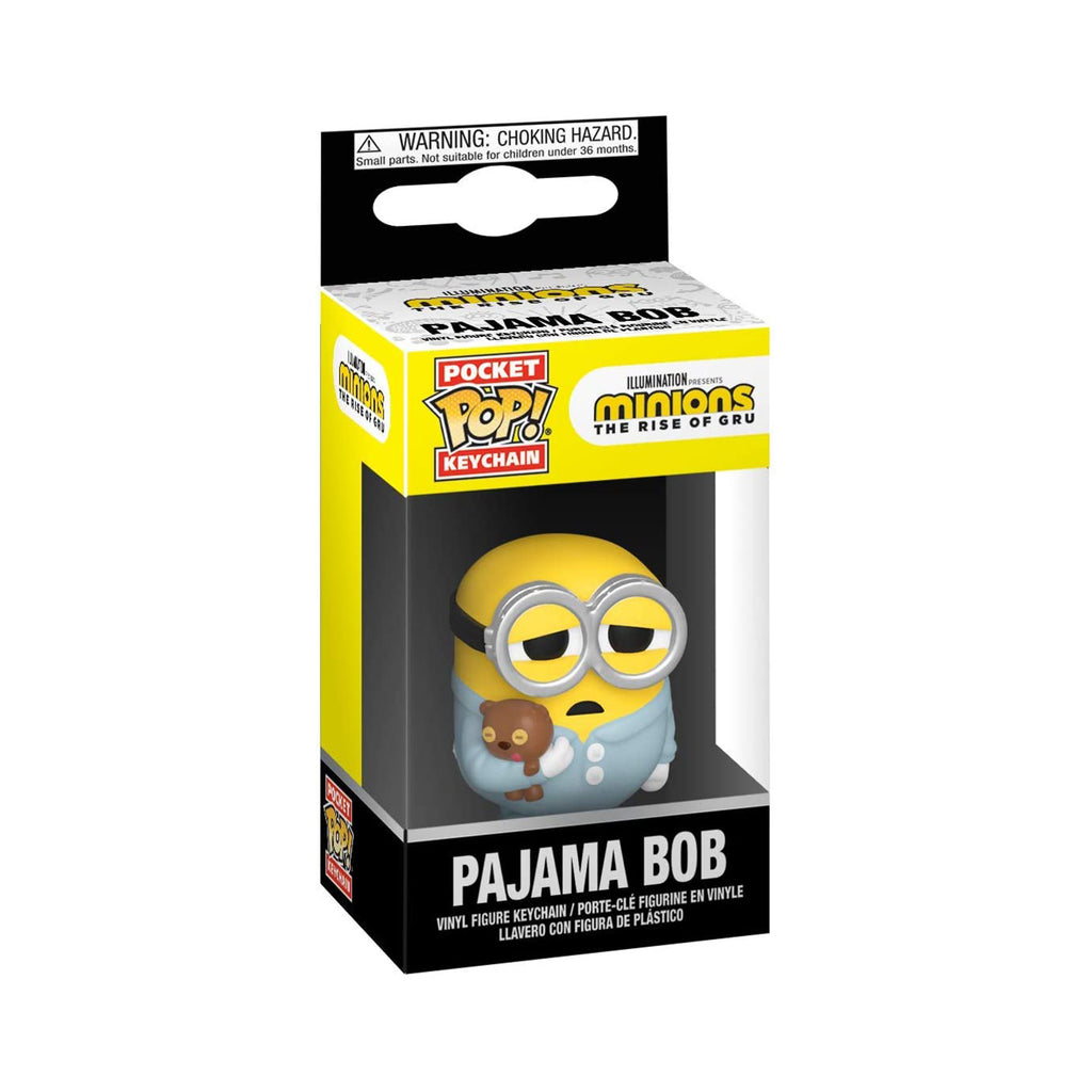Funko Minions Rise Of Gru Pocket POP Pajama Bob Keychain
