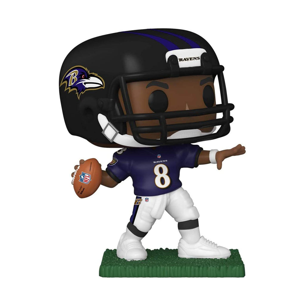 Funko NFL Baltimore Ravens POP Lamar Jackson Throwing Figure