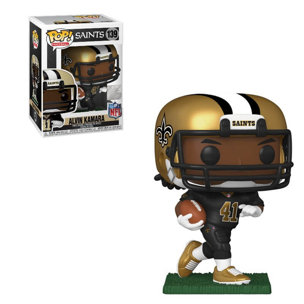 Funko NFL Saints POP Alvin Kamara Running Vinyl Figure