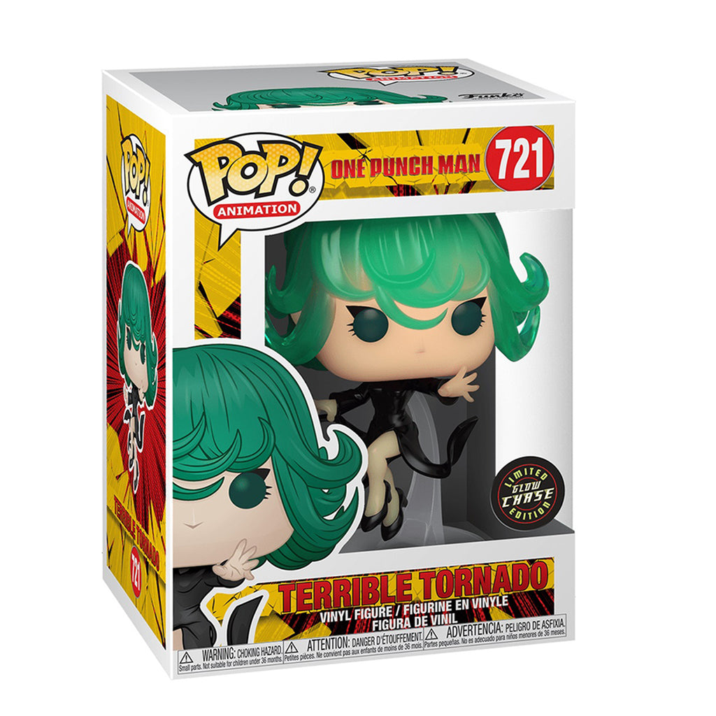 Funko One Punch Man POP Terrible Tornado Vinyl Figure CHASE VERSION