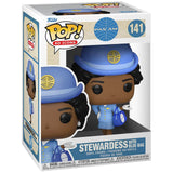 Funko Pan Am POP Stewardess With Blue Bags Vinyl Figure - Radar Toys