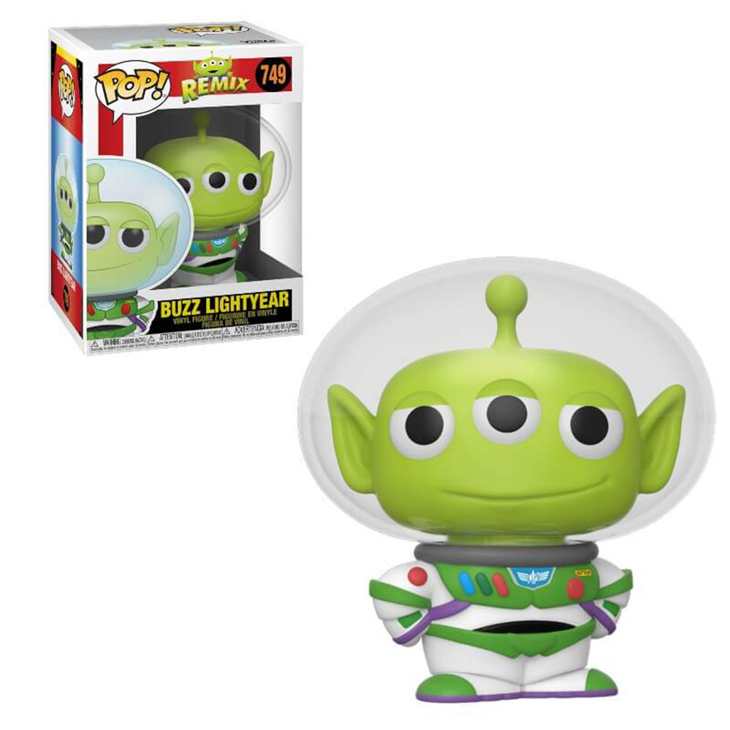 Funko Pixar Remix POP Alien Buzz Lightyear Vinyl Figure