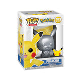 Funko Pokemon POP Pikachu Silver Metallic Vinyl Figure - Radar Toys