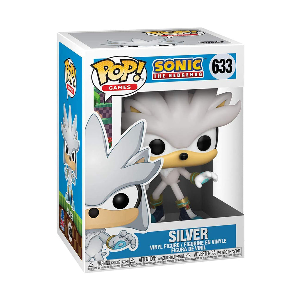Funko Sonic The Hedgehog POP Silver Vinyl Figure