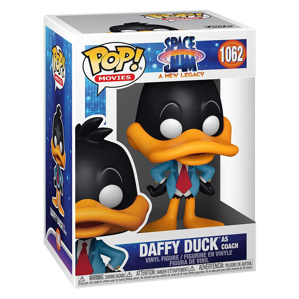 Funko Space Jam New Legacy POP Daffy Duck Coach Vinyl Figure