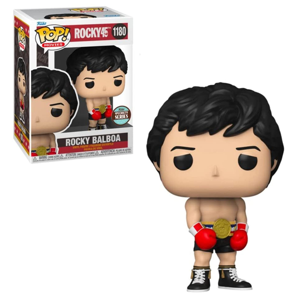 Funko Specialty Series Rocky 45th Anniversary POP Rocky Balboa With Gold Belt Vinyl Figure