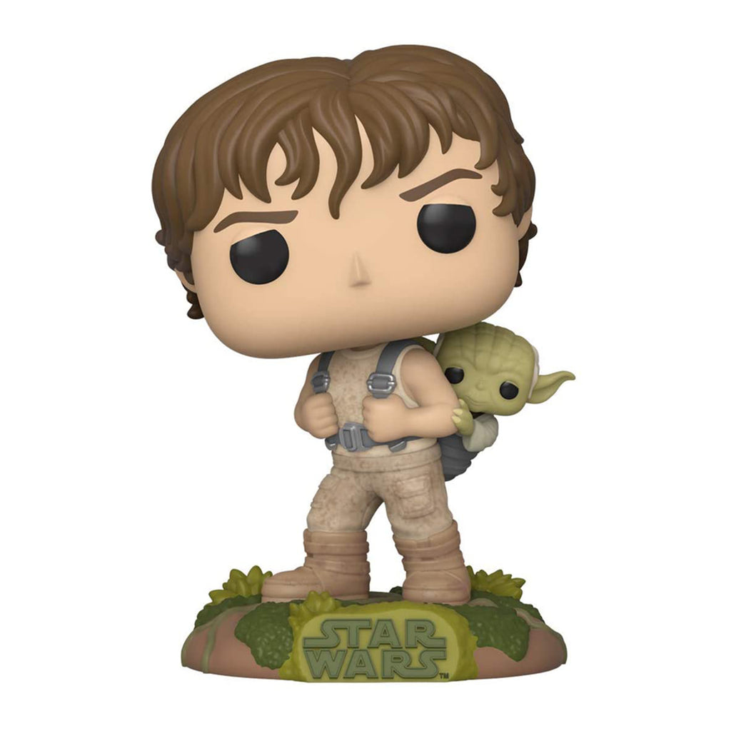 Funko Star Wars Empire Strikes Back 40th POP Luke With Yoda Figure