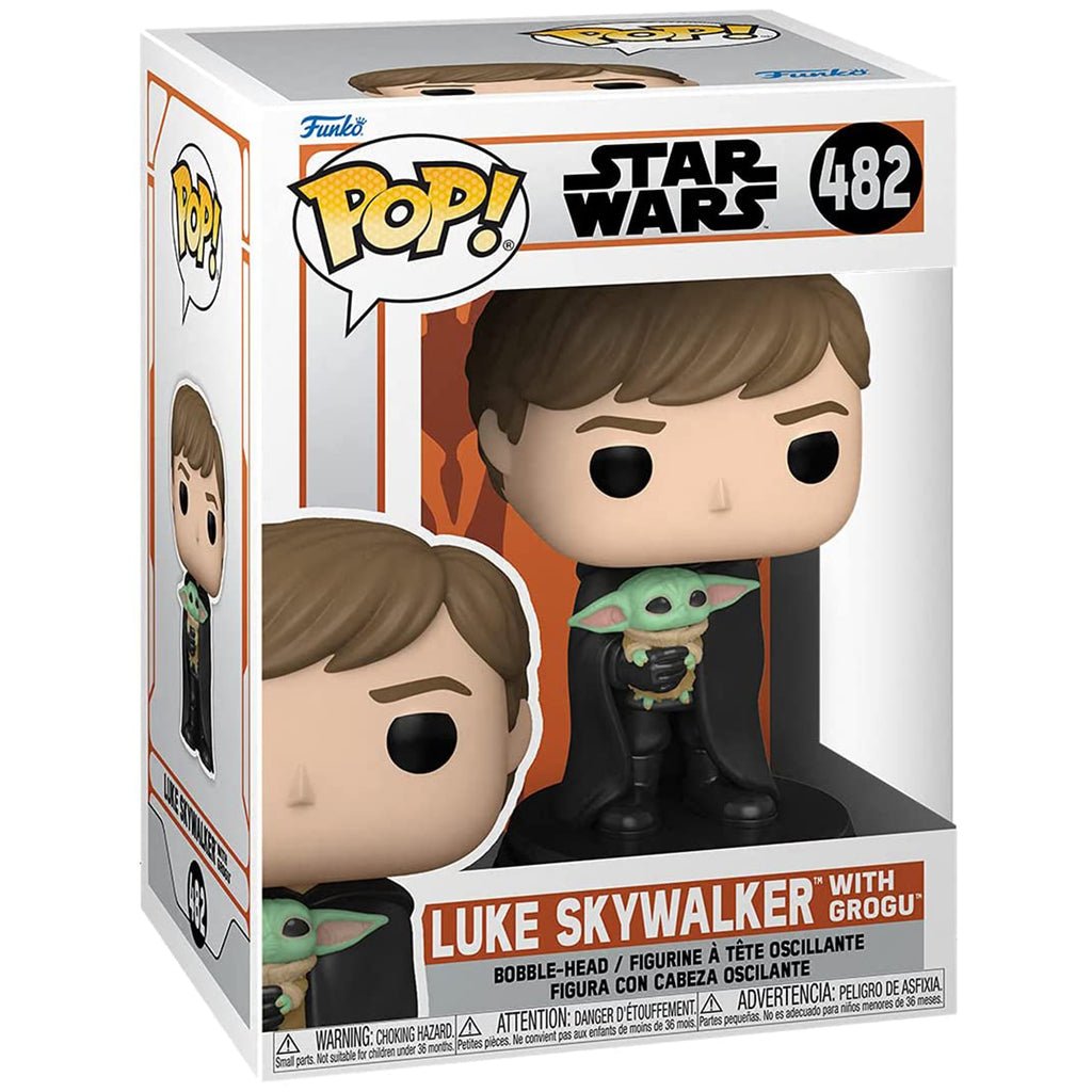 Funko Star Wars POP Luke Skywalker With Grogu Vinyl Figure