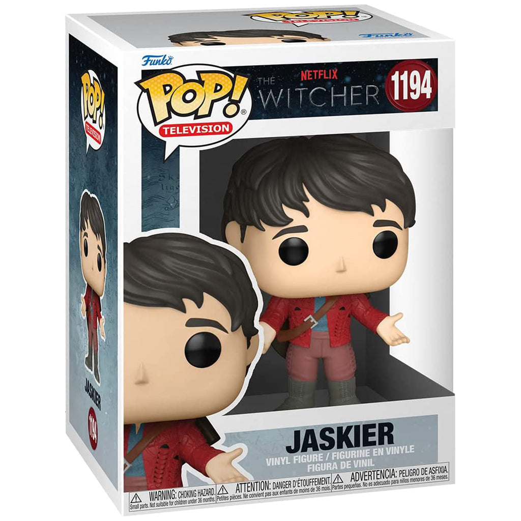 Funko Witcher POP Jaskier Red Outfit Vinyl Figure
