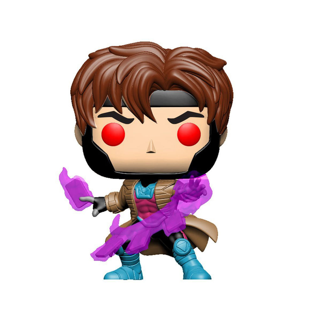 Funko X-Men EE Exclusive POP Gambit Glow Vinyl Figure