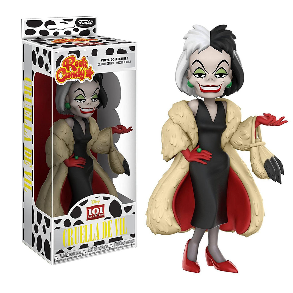Funko 101 Dalmatians Rock Candy Cruella De Vil Vinyl Figure