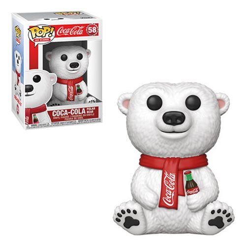 Funko Ad Icons POP Coca-Cola Polar Bear Vinyl Figure