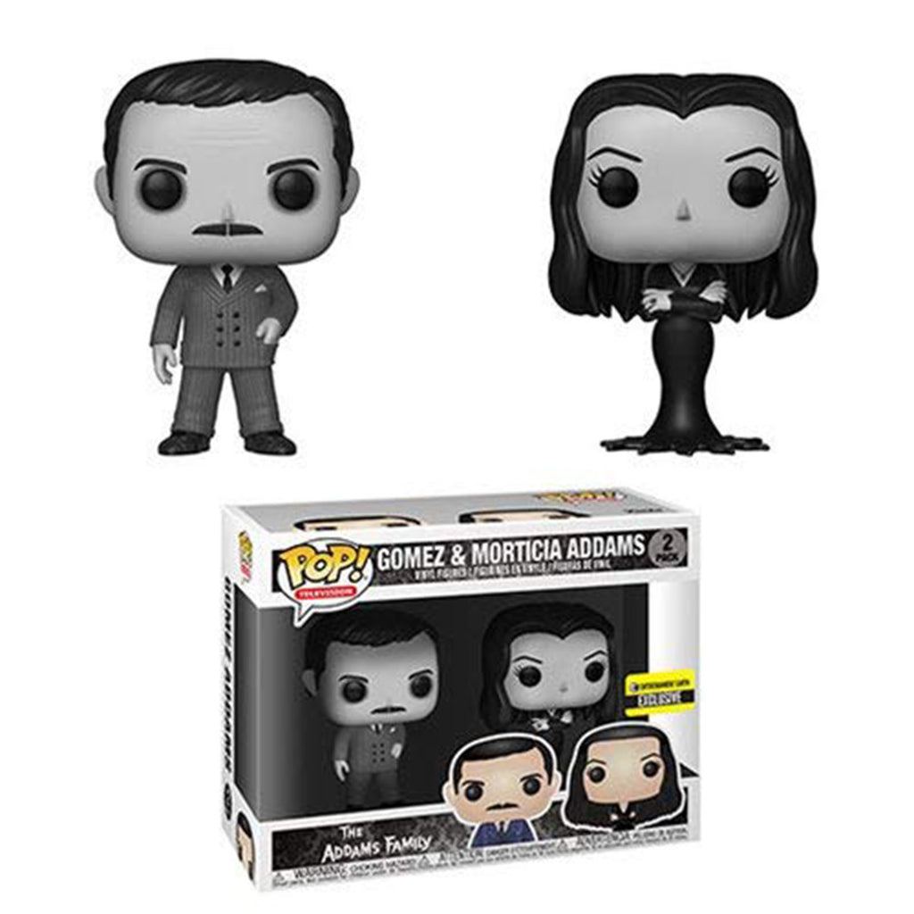 Funko Adams Family EE Exclusive POP Gomez Morticia Figure Set