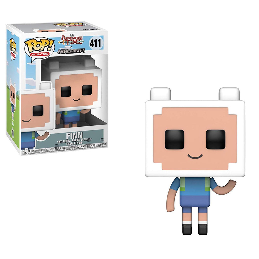 Funko Adventure Time Minecraft POP Finn Vinyl Figure