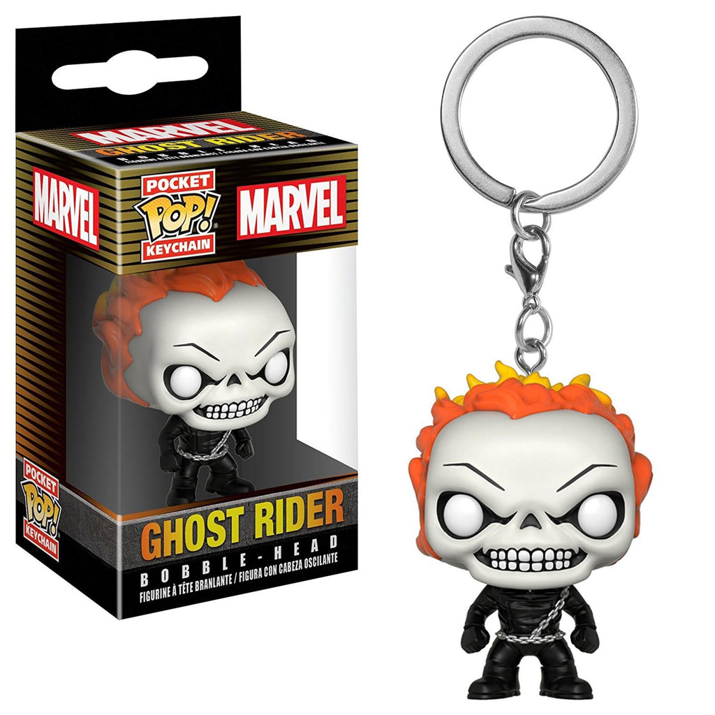Funko Agents Of Shield Pocket POP Ghost Rider Vinyl Figure Keychain