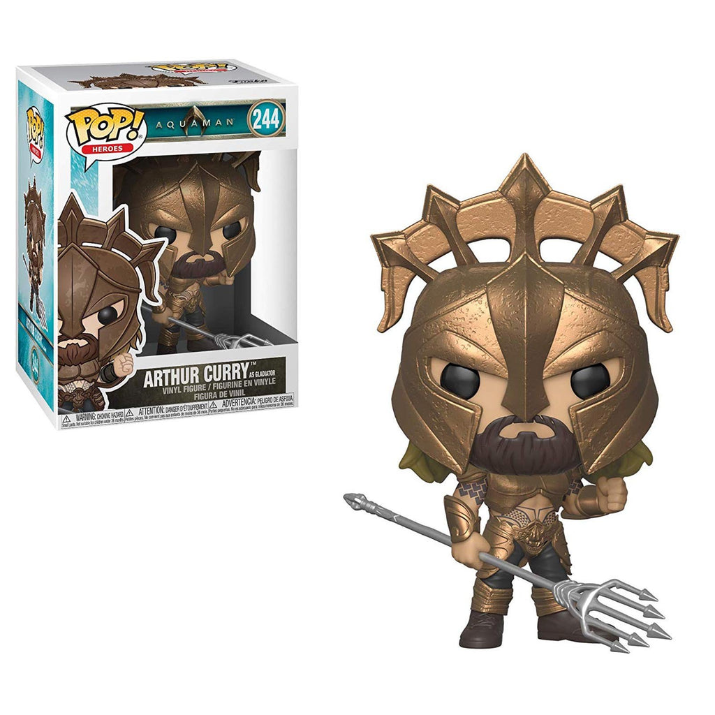 Funko Aquaman POP Arthur Curry As Gladiator Vinyl Figure