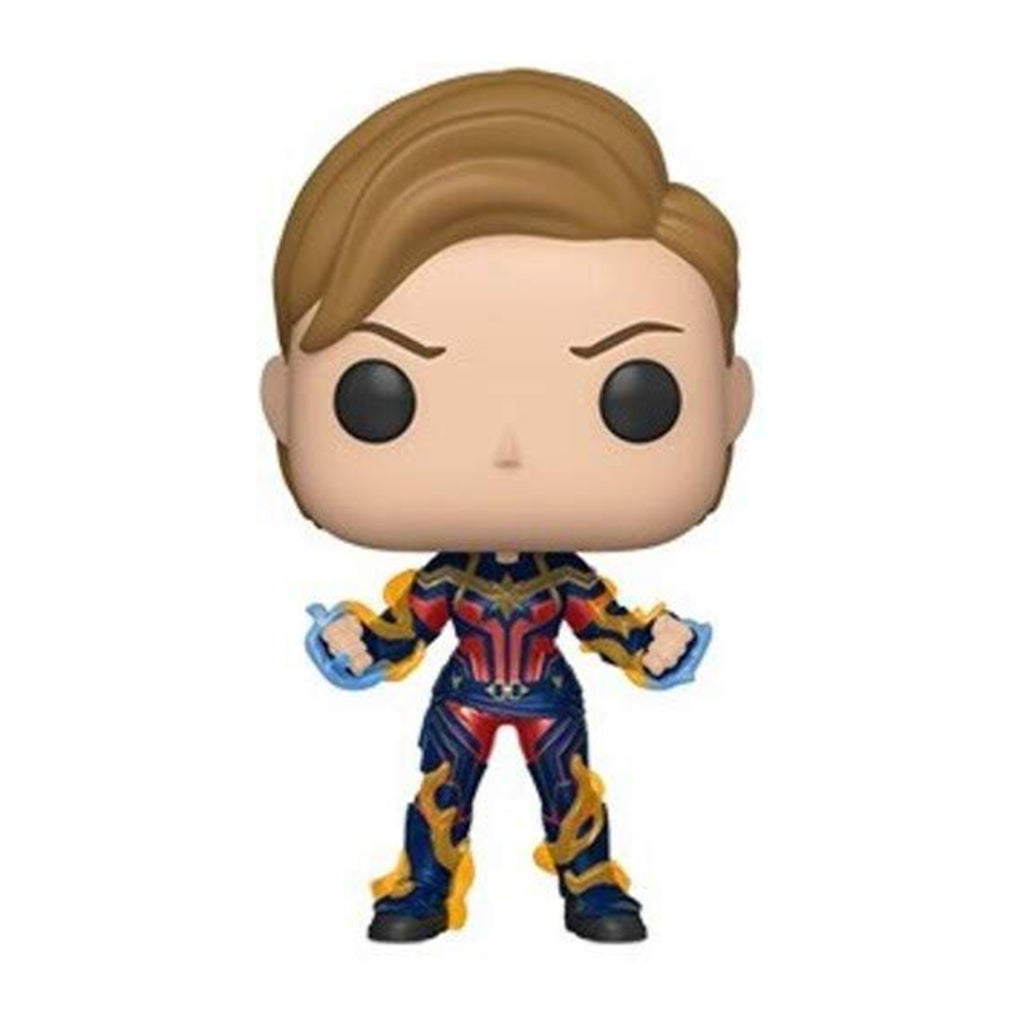 Funko Avengers End Game POP Captain Marvel New Hair Vinyl Figure
