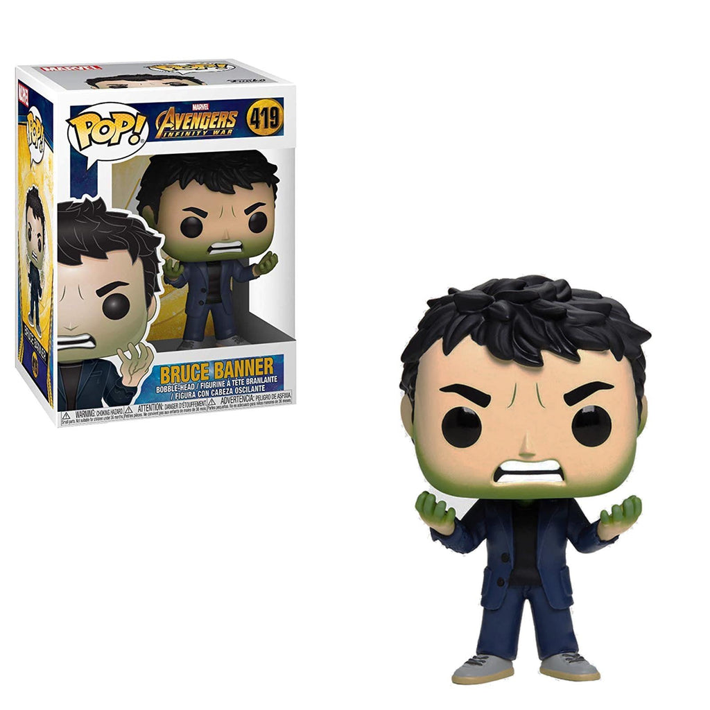 Funko Avengers Infinity War Bruce Banner With Hulk Head Vinyl Figure