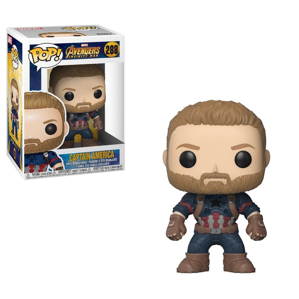 Funko Avengers Infinity War POP Captain America Vinyl Figure