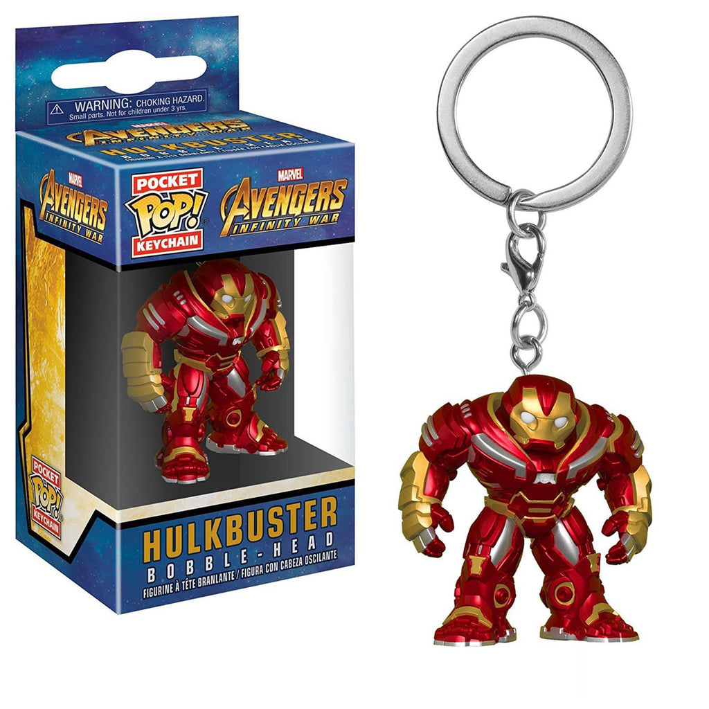 Funko Avengers Infinity War Pocket POP Hulkbuster Vinyl Figure Keychain