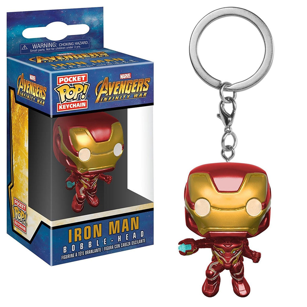 Funko Avengers Infinity War Pocket POP Iron Man Vinyl Figure Keychain