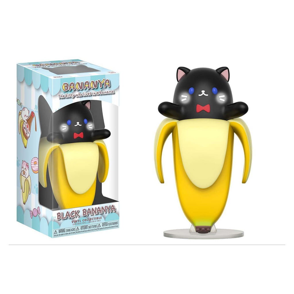 Funko Bananya Black Bananya Kitty Vinyl Figure